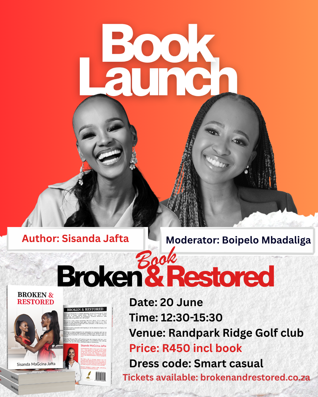 Book Launch Ticket