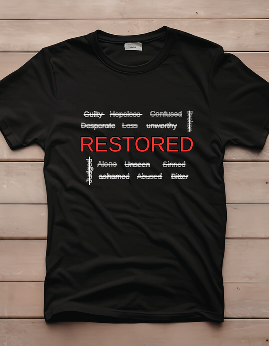 Word Cloud Restored T-Shirt
